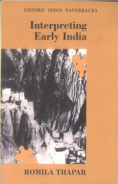Interpreting Early India India By Romila Thapar