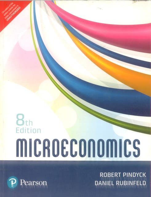 Microeconomics By Robert Pindyck 8th/Ed