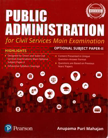 Public Administration By Anupama Puri Mahajan