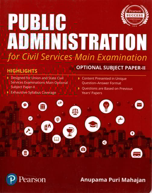 Public Administration By Anupama Puri Mahajan