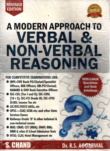 Verbal & Non Verbal Reasoning By Dr. R.S.Agrawal