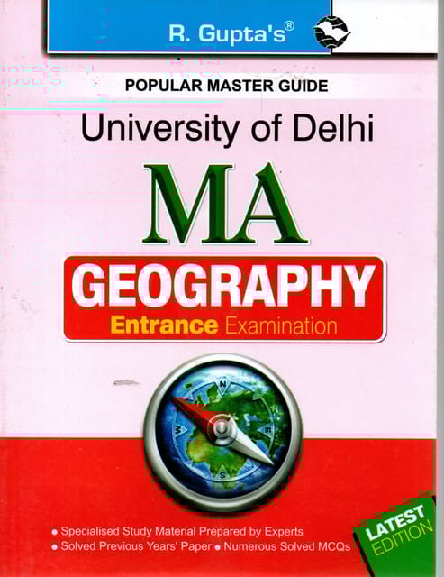 university of delhi M.A geography by R. gupta