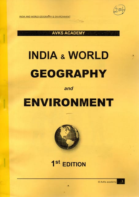 India & World Geography And Environment By Avks Academy