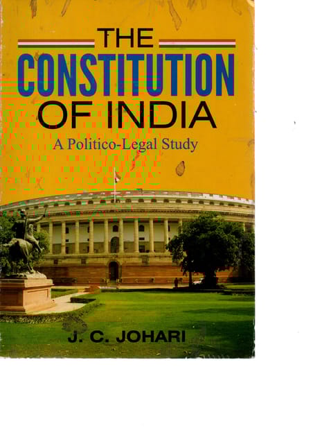 the constitution of india by J.C johari