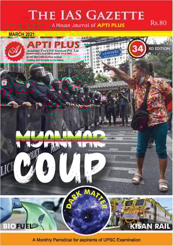 Apti Plus IAS Gyan IAS Gazette - March 2021 - [PRINTED]