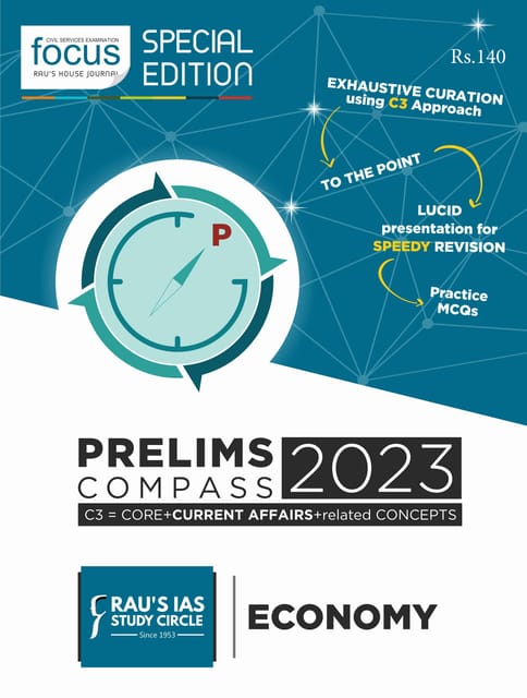 Economy - Rau's IAS Prelims Compass 2023 - [B/W PRINTOUT]