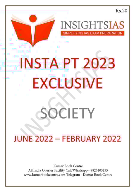 Society - Insights on India PT Exclusive 2023 - [B/W PRINTOUT]