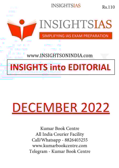 December 2022 - Insights on India Editorial - [B/W PRINTOUT]