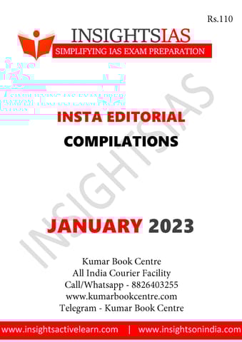 January 2023 - Insights on India Editorial - [B/W PRINTOUT]
