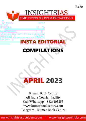 April 2023 - Insights on India Editorial - [B/W PRINTOUT]