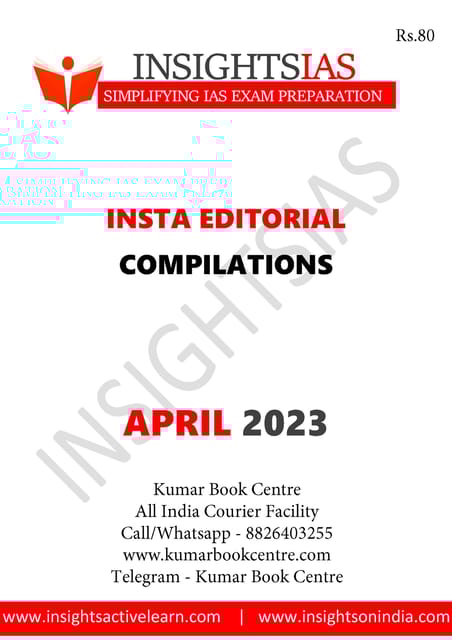 April 2023 - Insights on India Editorial - [B/W PRINTOUT]