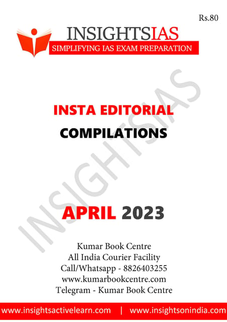 April 2023 - Insights on India Editorial - [B/W PRINTOUT]