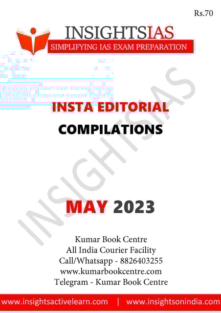 May 2023 - Insights on India Editorial - [B/W PRINTOUT]