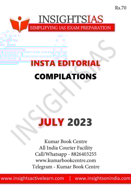July 2023 - Insights on India Editorial - [B/W PRINTOUT]