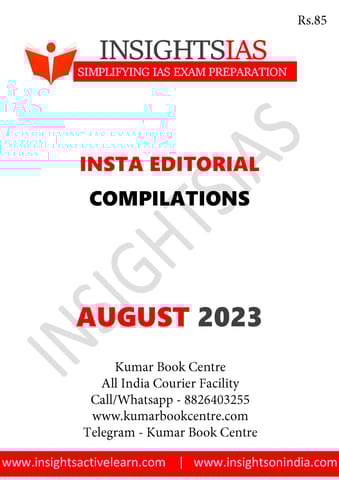 August 2023 - Insights on India Editorial - [B/W PRINTOUT]