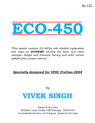 ECO 450 with Explanation 2024 - Vivek Singh - [B/W PRINTOUT]