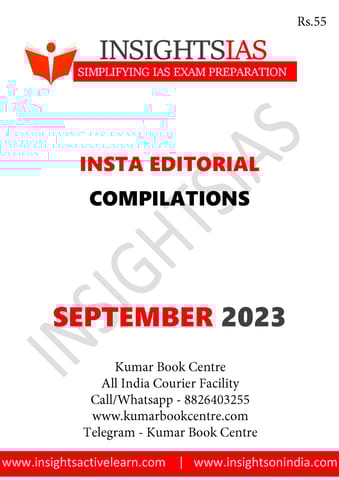 September 2023 - Insights on India Editorial - [B/W PRINTOUT]