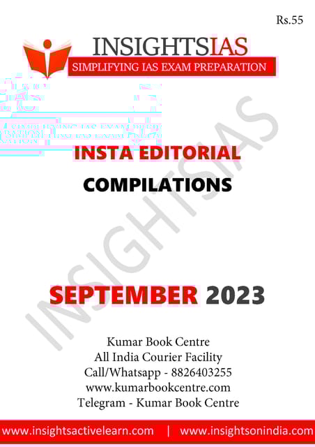 September 2023 - Insights on India Editorial - [B/W PRINTOUT]