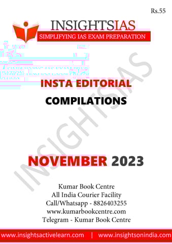 November 2023 - Insights on India Editorial - [B/W PRINTOUT]