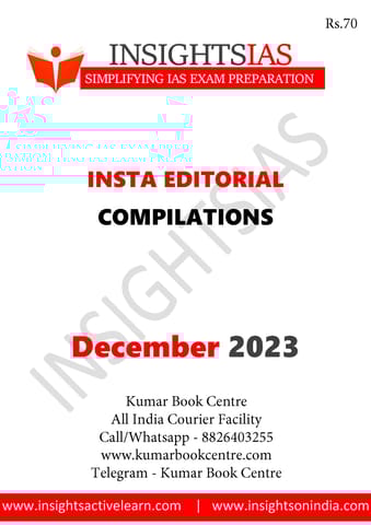 December 2023 - Insights on India Editorial - [B/W PRINTOUT]