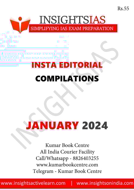 January 2024 - Insights on India Editorial - [B/W PRINTOUT]