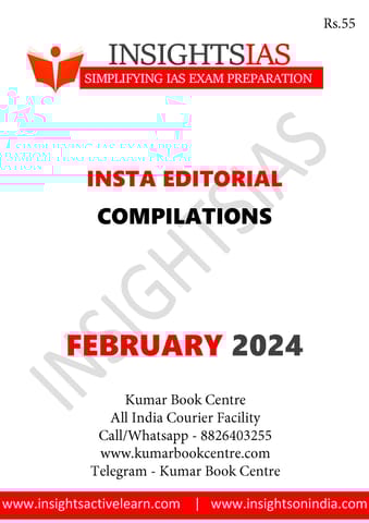 February 2024 - Insights on India Editorial - [B/W PRINTOUT]