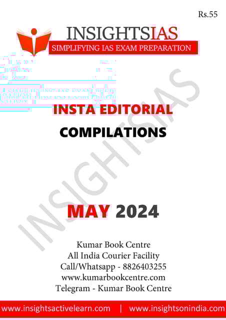 May 2024 - Insights on India Editorial - [B/W PRINTOUT]