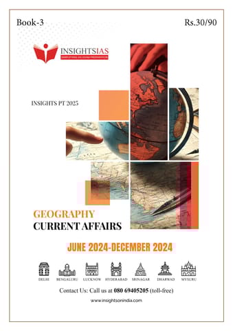 Geography - Insights on India PT Exclusive 2025 - [B/W PRINTOUT]