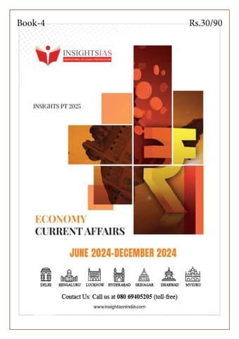 Economy - Insights on India PT Exclusive 2025 - [B/W PRINTOUT]