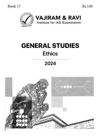 Ethics - General Studies GS Printed Notes Yellow Book 2024 - Vajiram & Ravi - [B/W PRINTOUT]