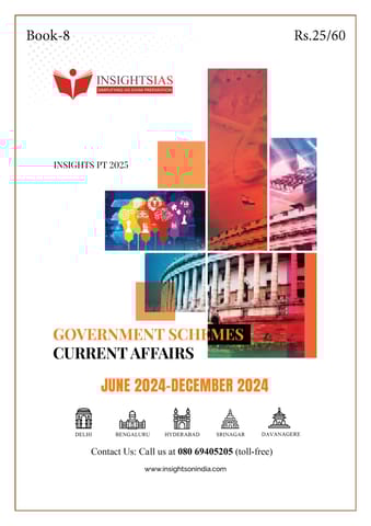 Government Schemes - Insights on India PT Exclusive 2025 - [B/W PRINTOUT]