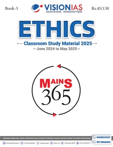 Ethics - Vision IAS Mains 365 2025 - [B/W PRINTOUT]