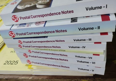 Shubhra Ranjan Postal Correspondence notes 2025 (Set of 7 Booklets orignal books)