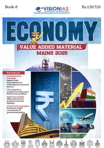 Economy - Vision IAS Value Added Material (Mains 2025) - [B/W PRINTOUT]
