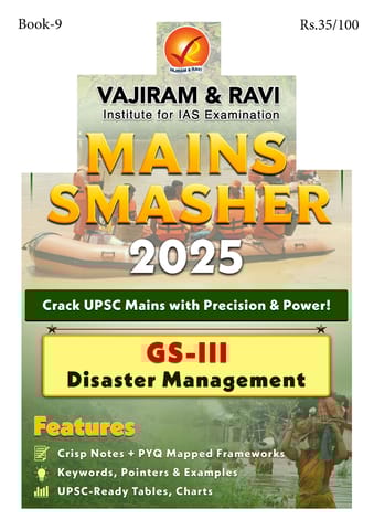 Ancient, Medieval History & Art and Culture - Vajiram & Ravi Mains Smasher 2025 - [B/W PRINTOUT]