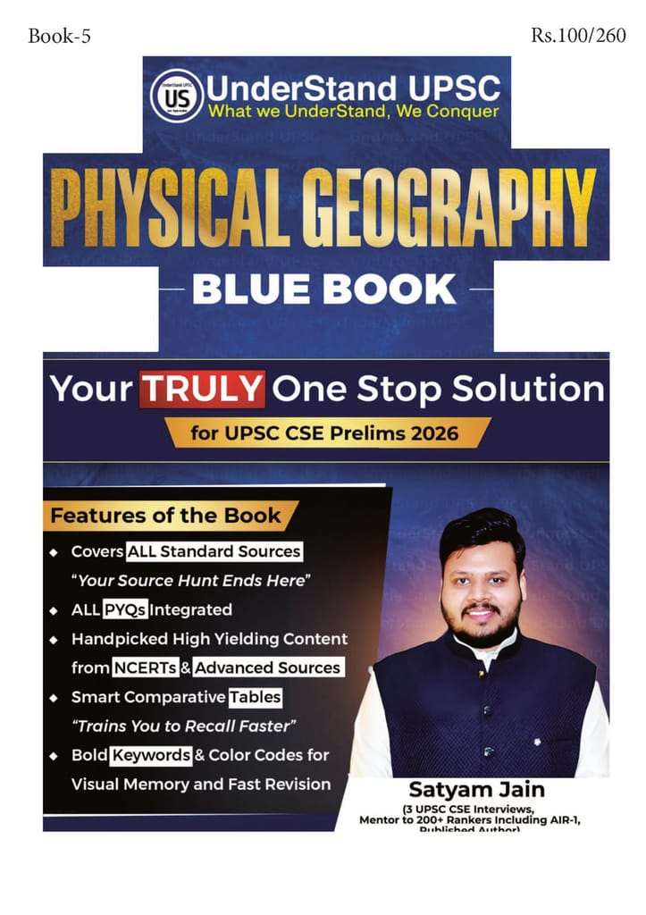 Physical Geography - UnderStand UPSC Blue Book 2026 - Satyam Jain - [B ...