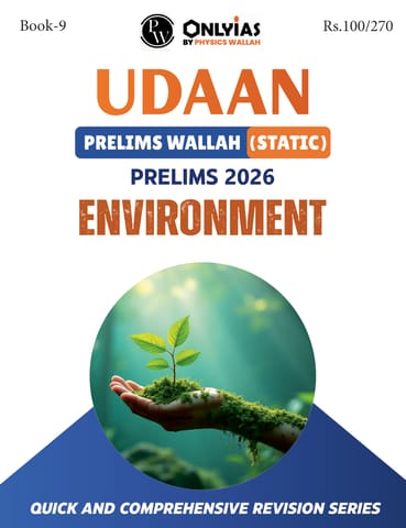 Environment - Only IAS Udaan (Static) 2026 - [B/W PRINTOUT]