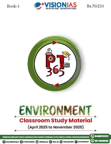 Environment - Vision IAS PT 365 2026 - [B/W PRINTOUT]