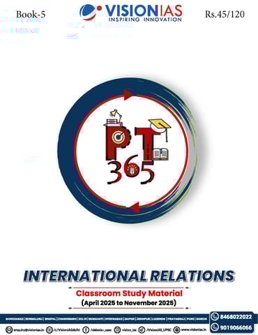 International Relations - Vision IAS PT 365 2026 - [B/W PRINTOUT]