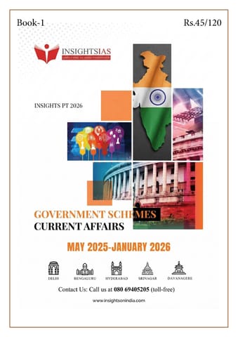 Government Schemes - Insights on India PT Exclusive 2026 - [B/W PRINTOUT]