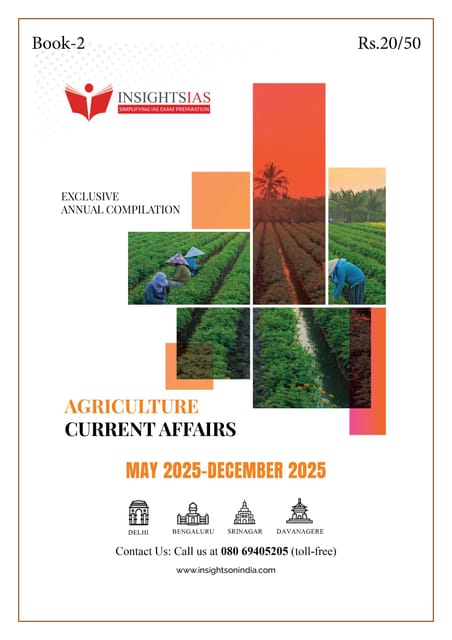 Agriculture - Insights on India PT Exclusive 2026 - [B/W PRINTOUT]