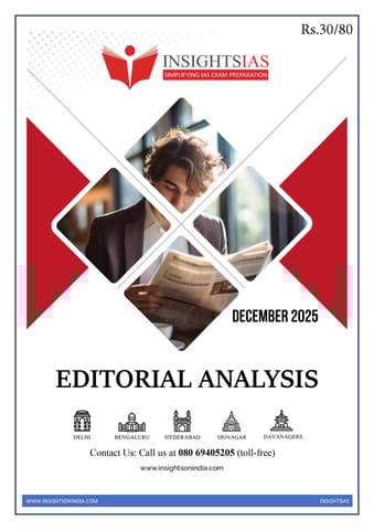 December 2025 - Insights on India Editorial - [B/W PRINTOUT]
