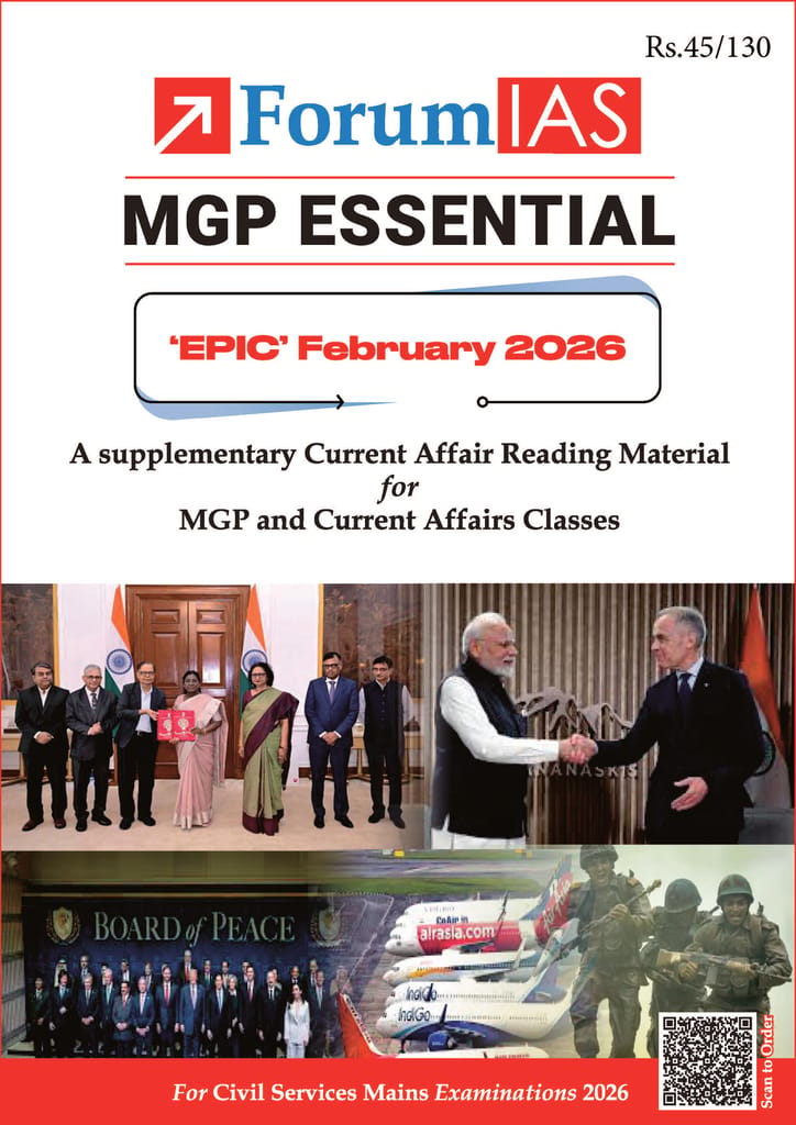 February 2026 - Forum IAS MGP Essential EPIC Monthly Current Affairs ...