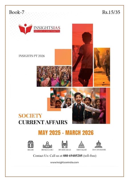 Society - Insights on India PT Exclusive 2026 - [B/W PRINTOUT]