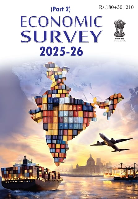 Economic Survey 2025-26 (Part 2) - [B/W PRINTOUT]