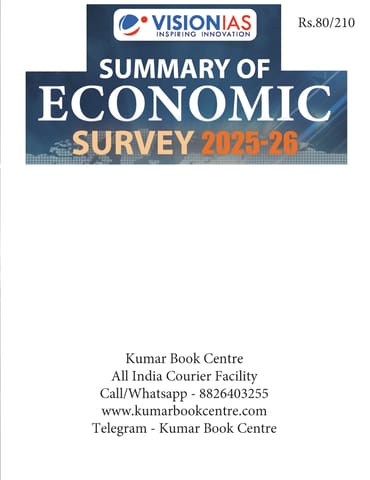 Economic Survey 2025-26 Summary - Vision IAS - [B/W PRINTOUT]