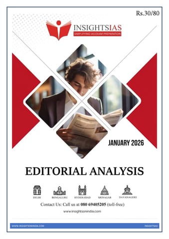 January 2026 - Insights on India Editorial - [B/W PRINTOUT]