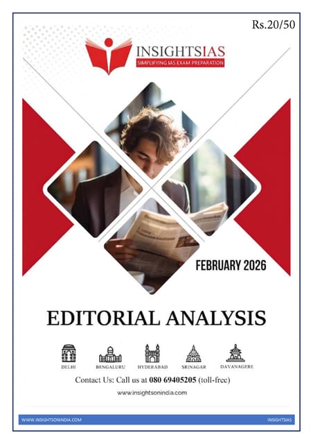 February 2026 - Insights on India Editorial - [B/W PRINTOUT]