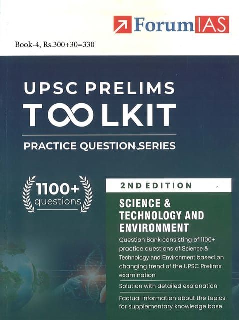 Science & Technology and Environment - Forum IAS UPSC Prelims Toolkit Practice Question Series (2nd Edition) - [B/W PRINTOUT]