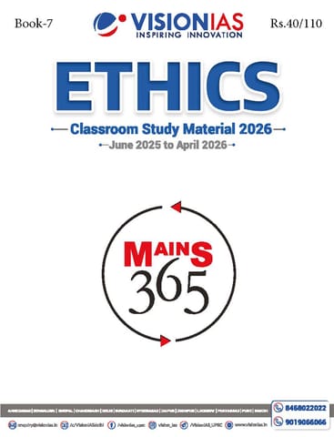 Ethics - Vision IAS Mains 365 2026 - [B/W PRINTOUT]